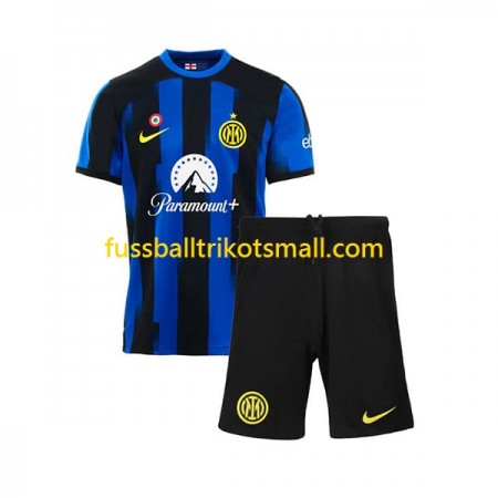 Fußballtrikots Inter Mailand Kinder 2023-2024 Kurzarm Heimtrikotsatz kaufen